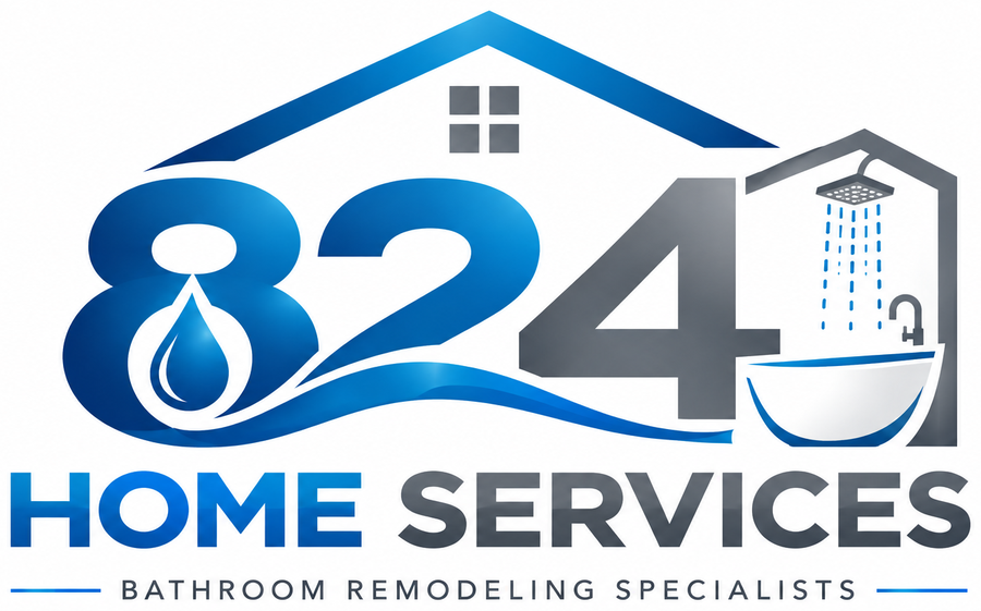 824 Home Services logo — bathroom remodeling specialists in Romulus, MI